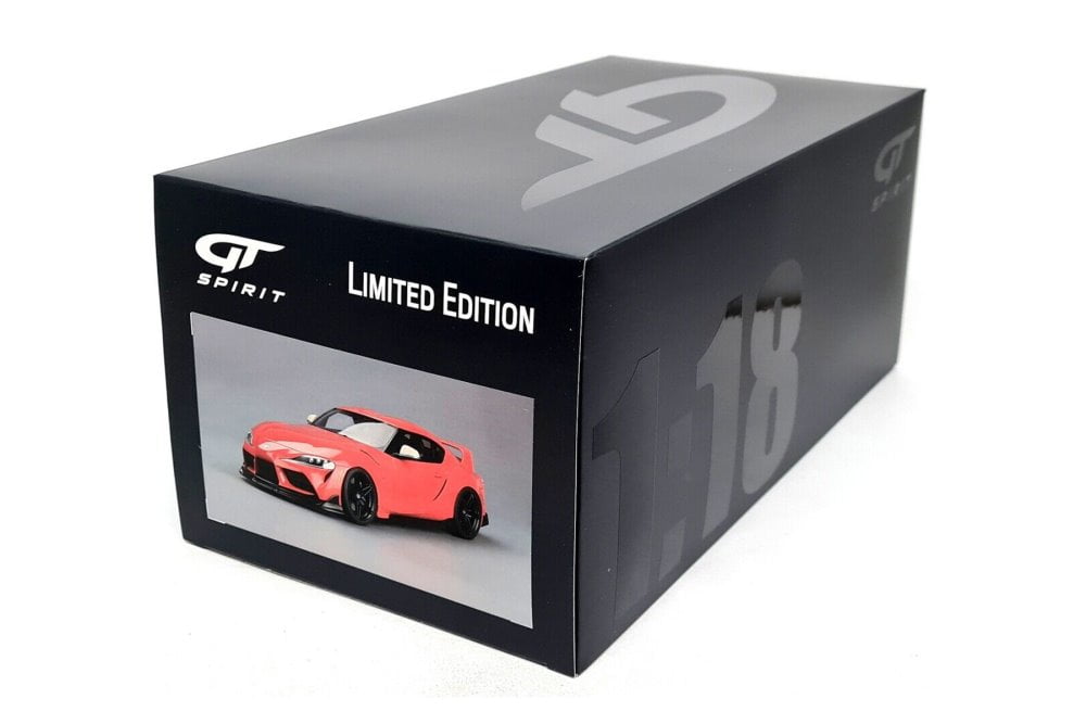 2020 Toyota Supra GR Heritage Edition, Red - GT Spirit GT339 - 1/18 scale Resin Model Toy Car