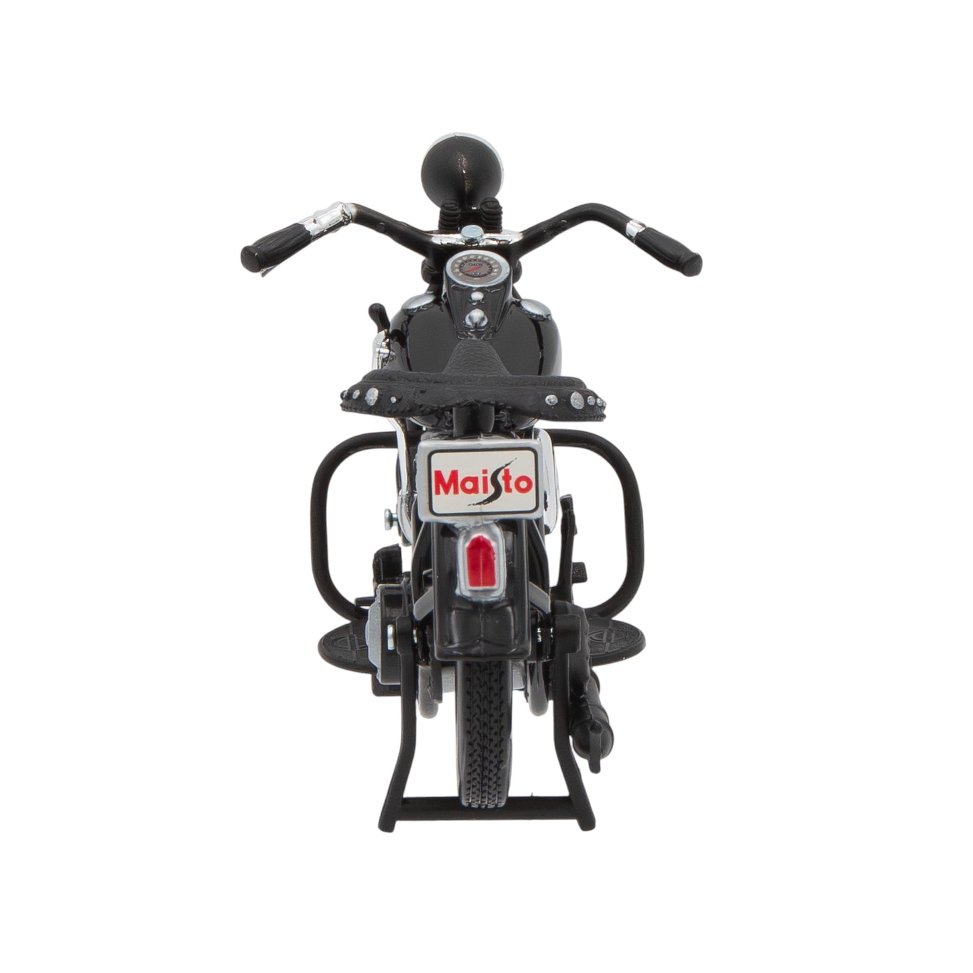 Maisto 1948 Harley-Davidson FL Panhead Motorcycle in Black & Silver 1:18 Diecast