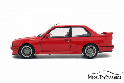 1990 BMW E30 M3 Hardtop, Red - Solido S1801502 - 1/18 scale Diecast Model Toy Car