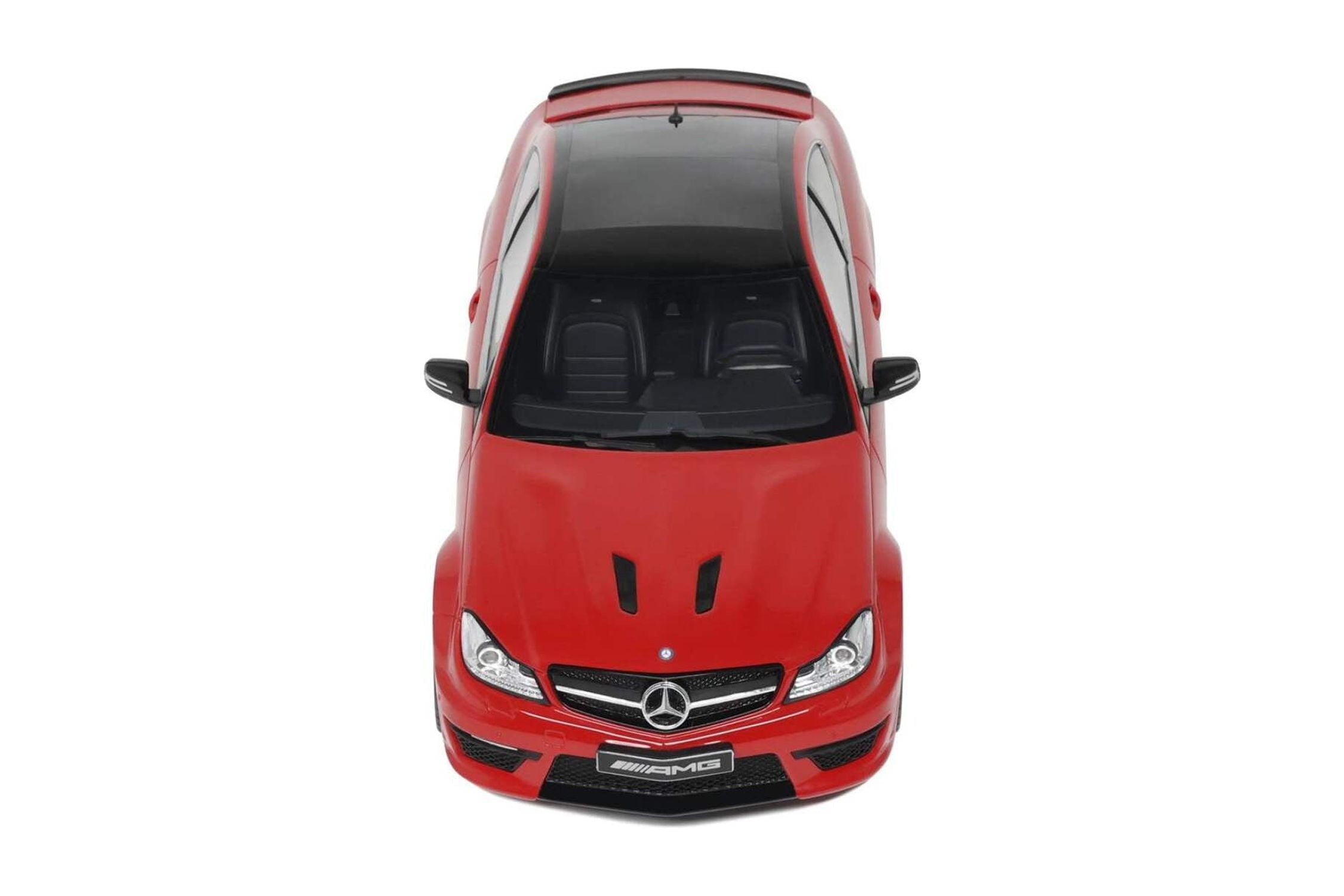 GT Spirit 2014 Mercedes Benz C63 AMG Edition 507 Coupe Fire Opal Red 1:18