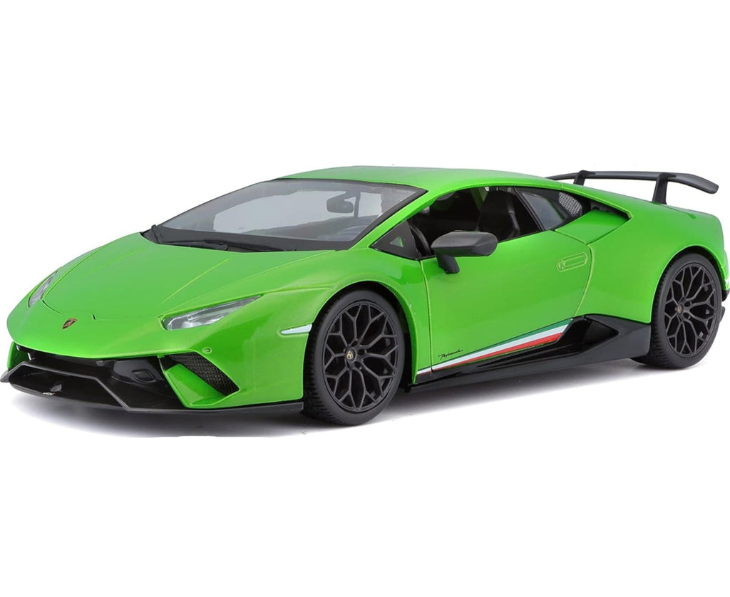 Lamborghini Huracan Performante Metallic Green 1/18 Diecast Model Car by Maisto