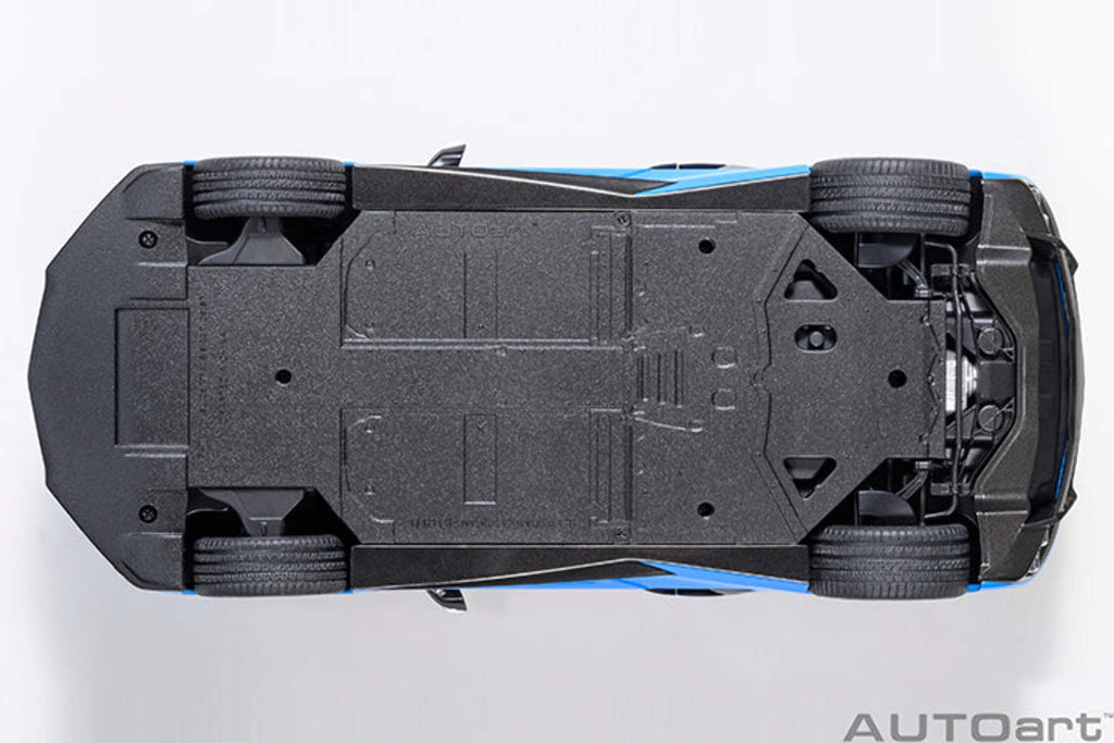 2020 Chevrolet Corvette C8 Stingray Rapid Blue 1/18 Model Car by Autoart