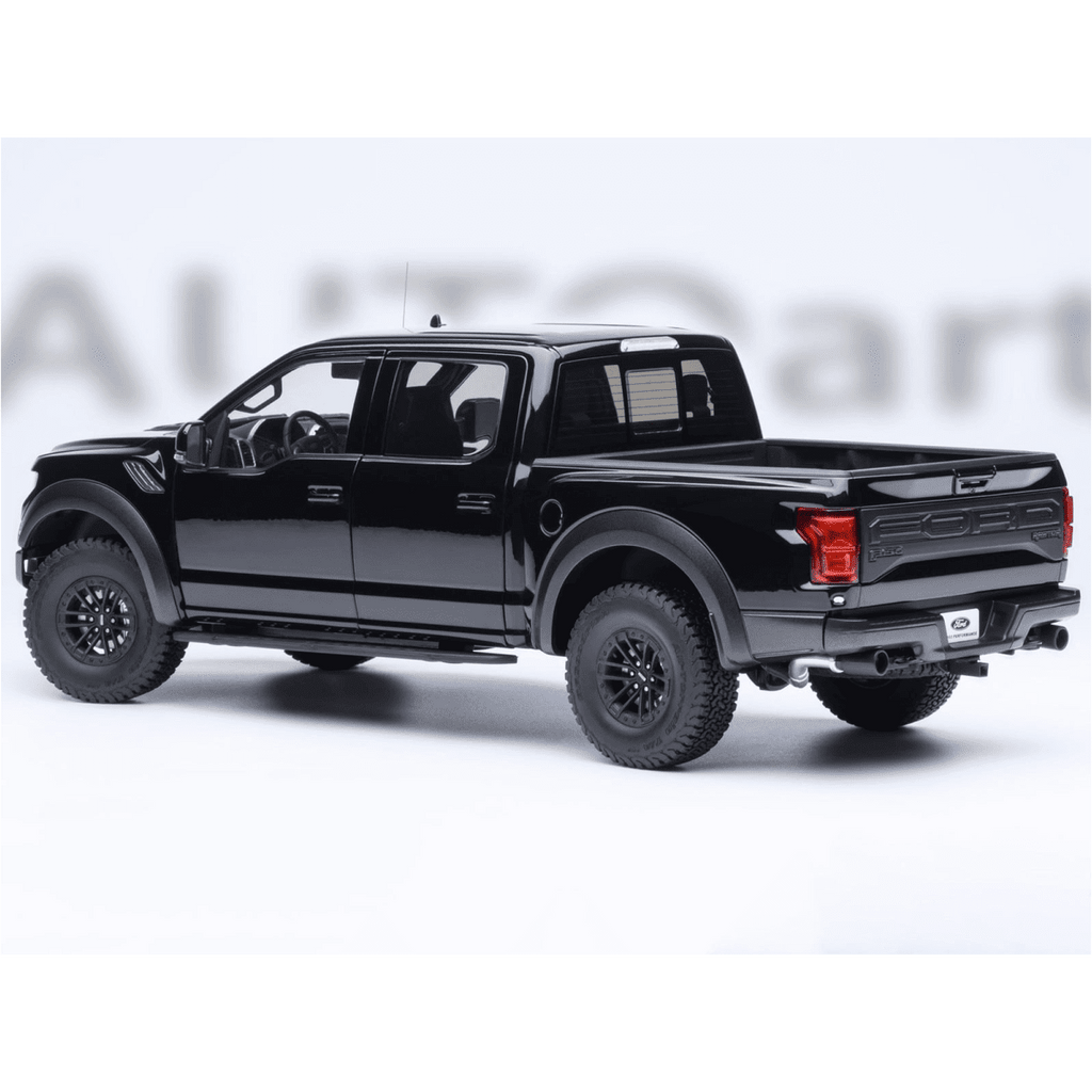 2019 Ford F-150 Raptor Pickup Truck Velocity Blue 1/18 Model Car by Autoart