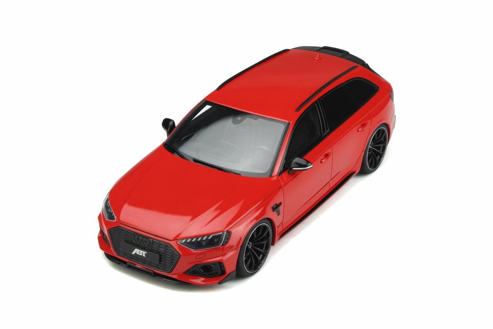 2021 Audi ABT RS4-S (B9) Avant, Misano Red - GT Spirit GT850 - 1/18 scale Resin Model Toy Car