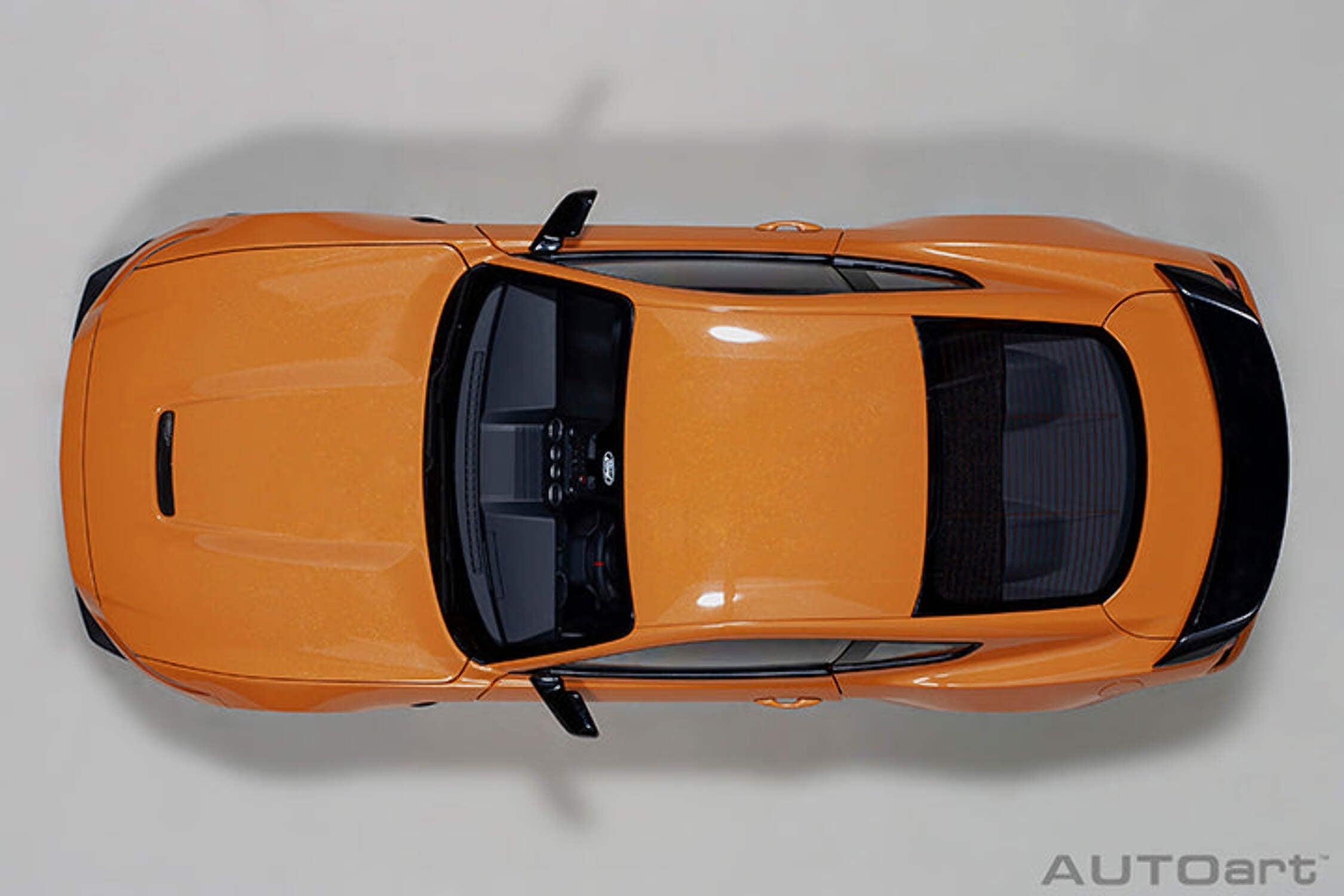 Ford Mustang Shelby GT-350R Orange Fury Metallic 1/18 Model Car by Autoart