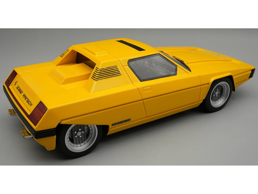 1976 Ferrari 308 GT Rainbow By Bertone Giallo Modena Yellow "Mythos Series" Limited Edition 1/18 Model Car by Tecnomodel