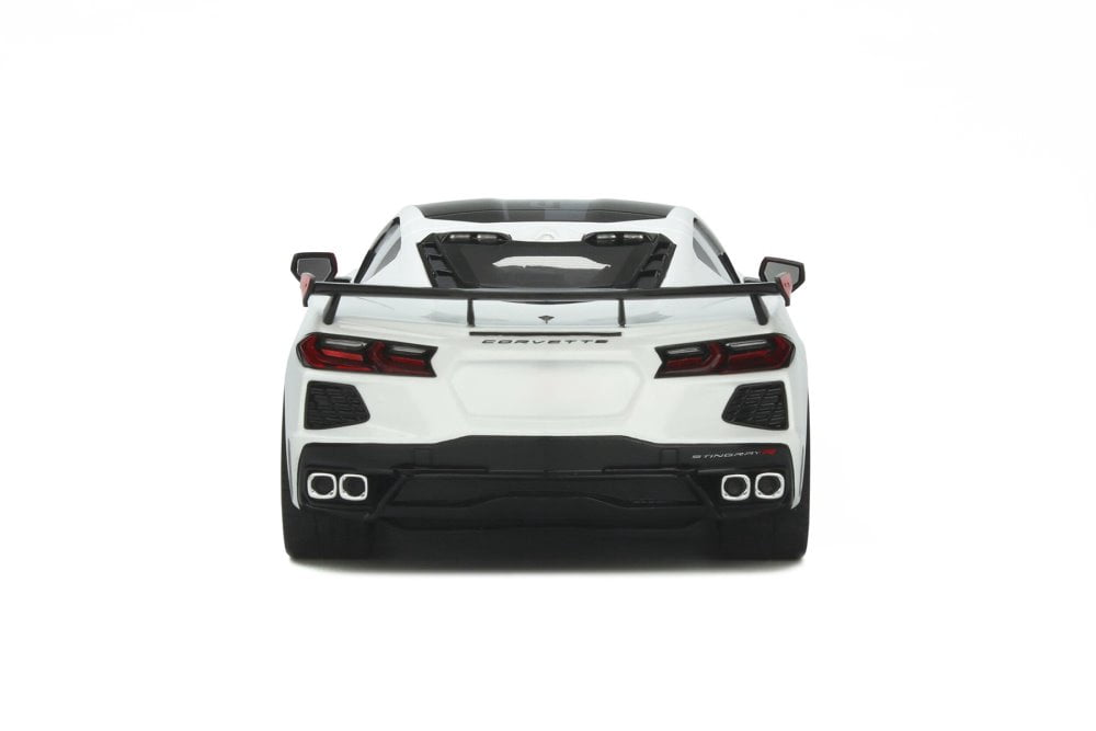 2020 Chevy Corvette C8 Stingray Official Pace Car, Artic White - GT Spirit GT370 - 1/18 scale Resin Model Toy Car