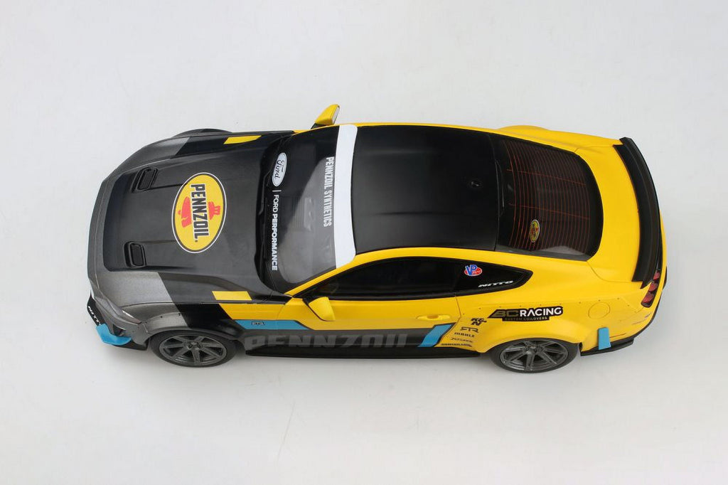 2021 Ford Mustang RTR Spec 5 Widebody, Black/Yellow - GT Spirit US056 - 1/18 scale Resin Car