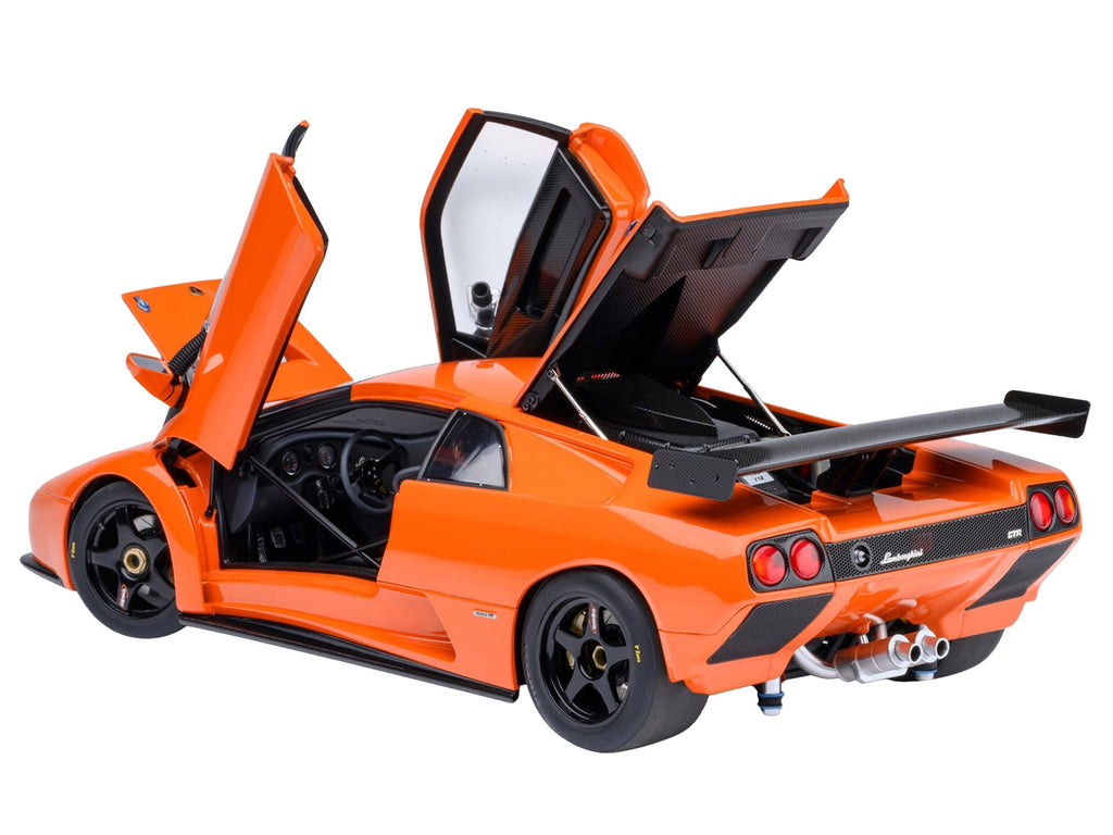 Lamborghini Diablo GTR Arancio Ishtar Orange 1/18 Diecast Model Car by Autoart