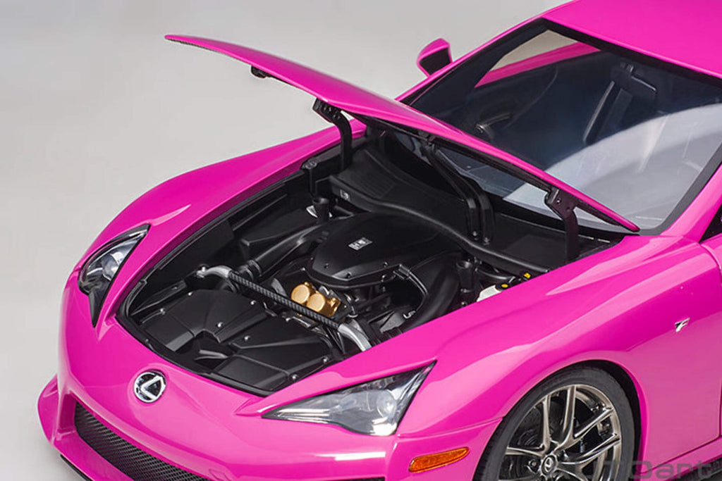 Lexus LFA Passionate Pink 1/18 Model Car by Autoart