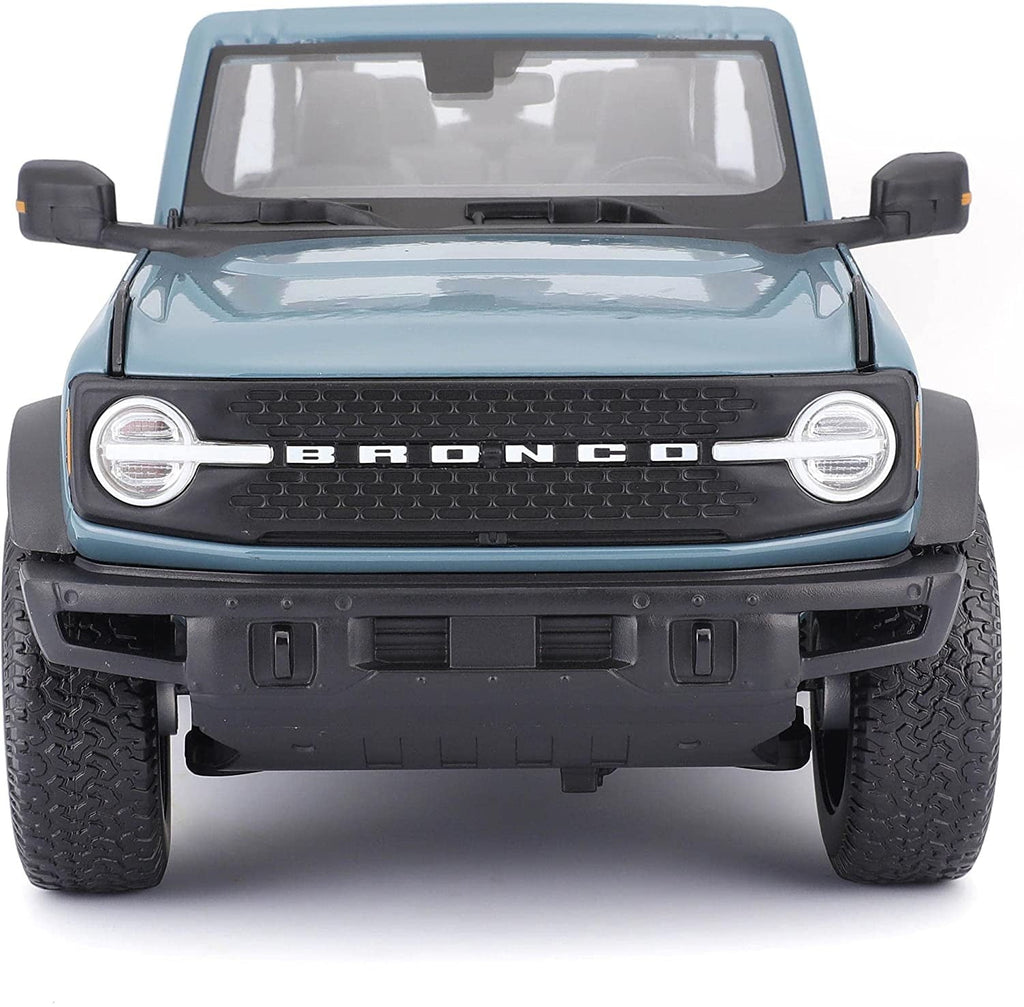 2021 Ford Bronco Badlands Blue "Special Edition" 1/18 Diecast Model Car by Maisto