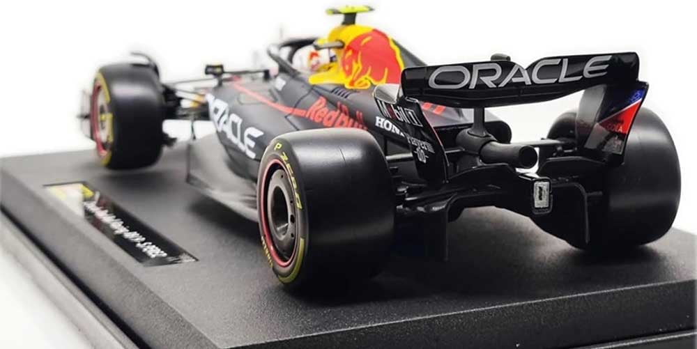 Red Bull Racing RB19 #11 Sergio Perez "Oracle" F1 World Championship (2023) "Race" Series 1/18 Diecast Model Car by Bburago