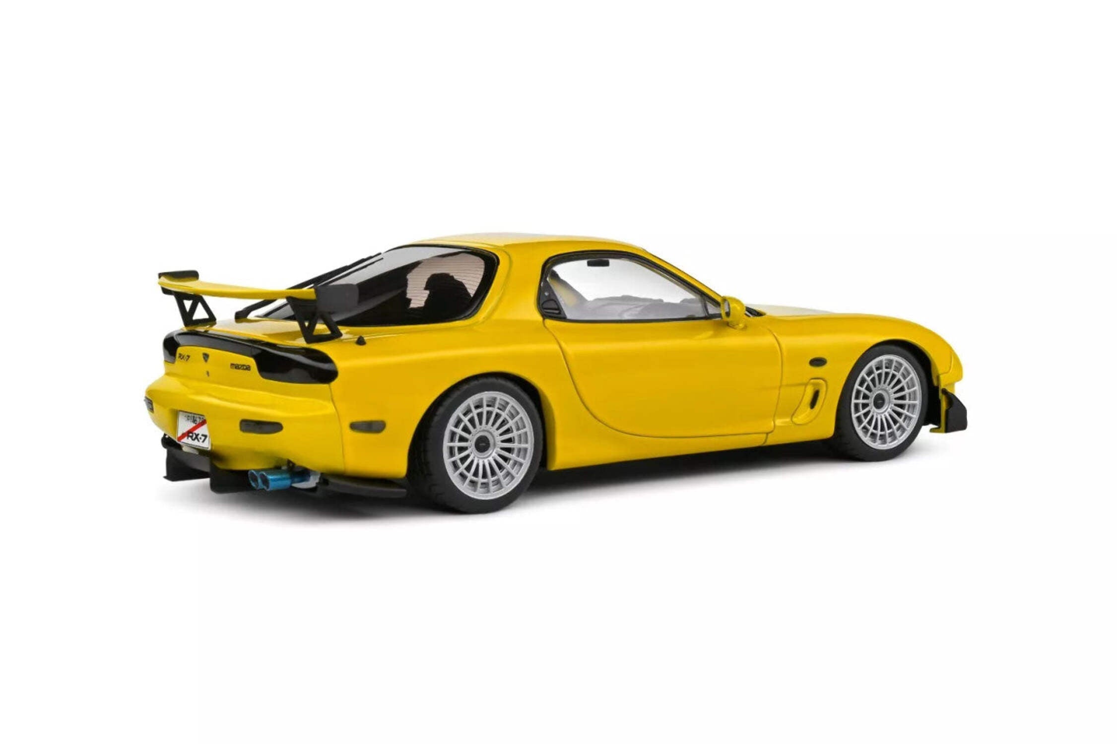 1994 Mazda RX7 Type RS (FD3RS) RHD (Right Hand Drive) Yellow 1/18 Diecast Model Car by Solido