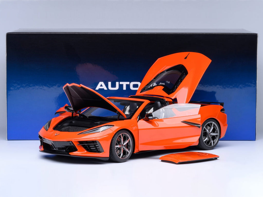 2020 Chevrolet Corvette C8 Stingray Torch Red 1/18 Model Car by Autoart