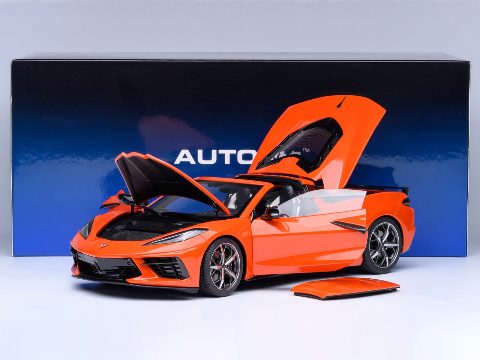 2020 Chevrolet Corvette C8 Stingray Torch Red 1/18 Model Car by Autoart
