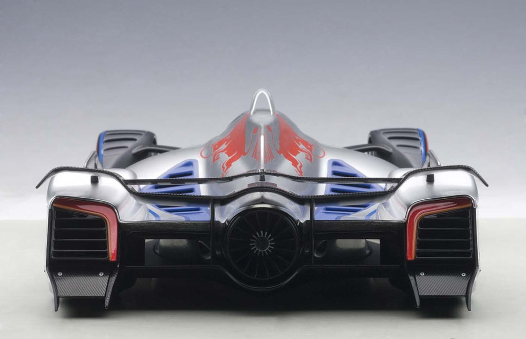 Red Bull X2014 Fan Car Sebastian Vettel Hyper Silver 1/18 Model Car by Autoart