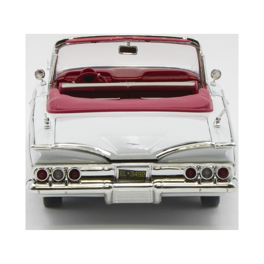 1960 Chevrolet Impala Convertible Blue 1/18 Diecast Car Model by Motormax