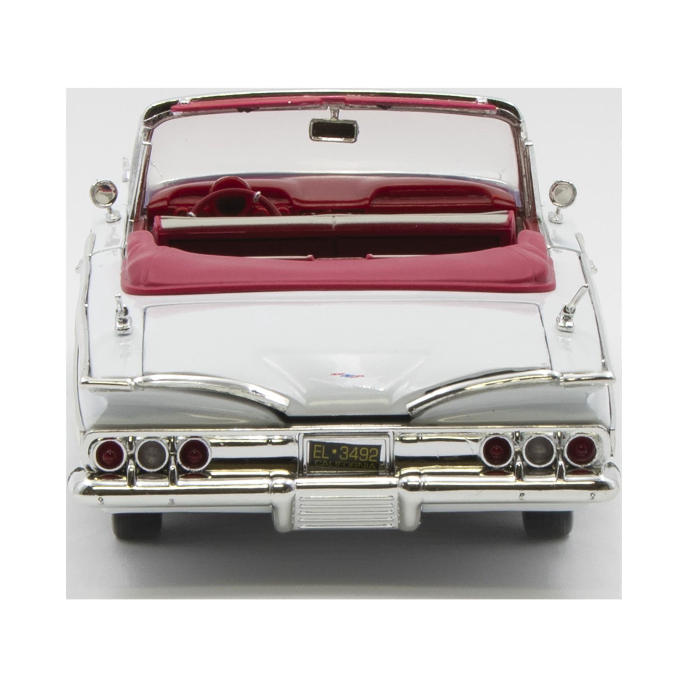 1960 Chevrolet Impala Convertible Blue 1/18 Diecast Car Model by Motormax
