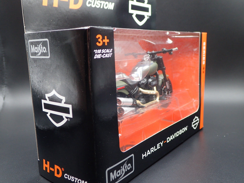 FAT BOB 114 HARLEY DAVIDSON MOTORCYCLE MAISTO SERIES 42 1/18 DIECAST MODEL BIKE