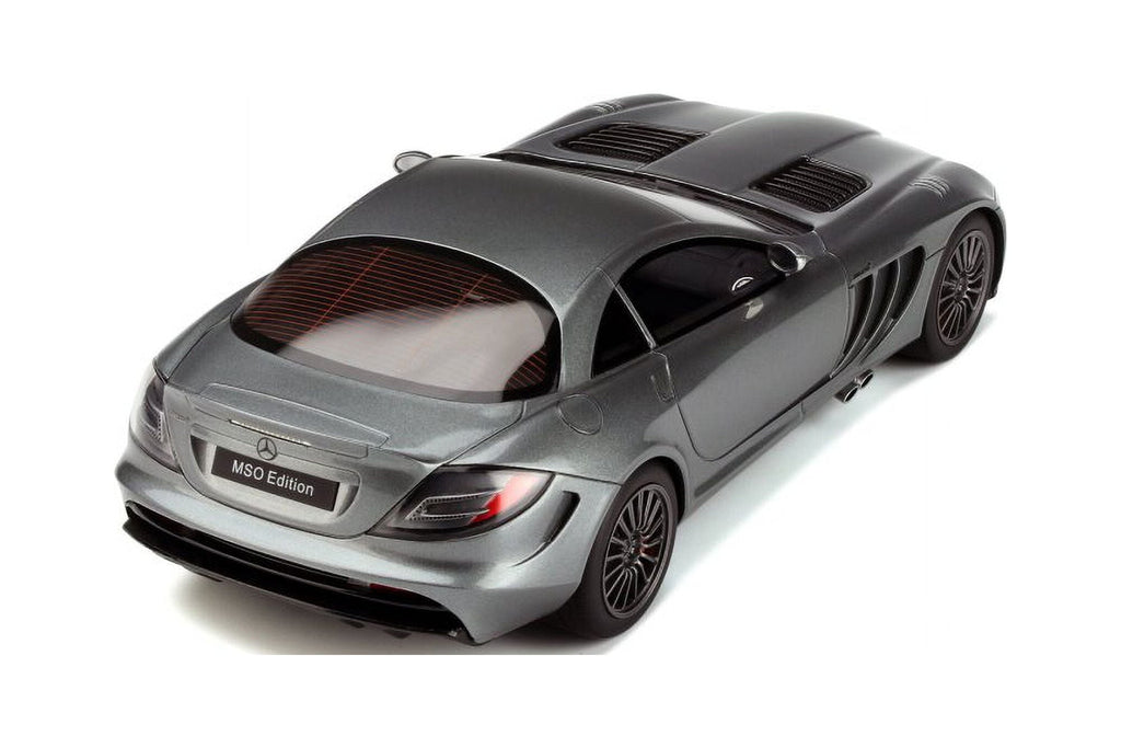 2010 Mercedes-Benz SLR MSO Edition, Gray - GT Spirit GT365 - 1/18 scale Resin Model Toy Car