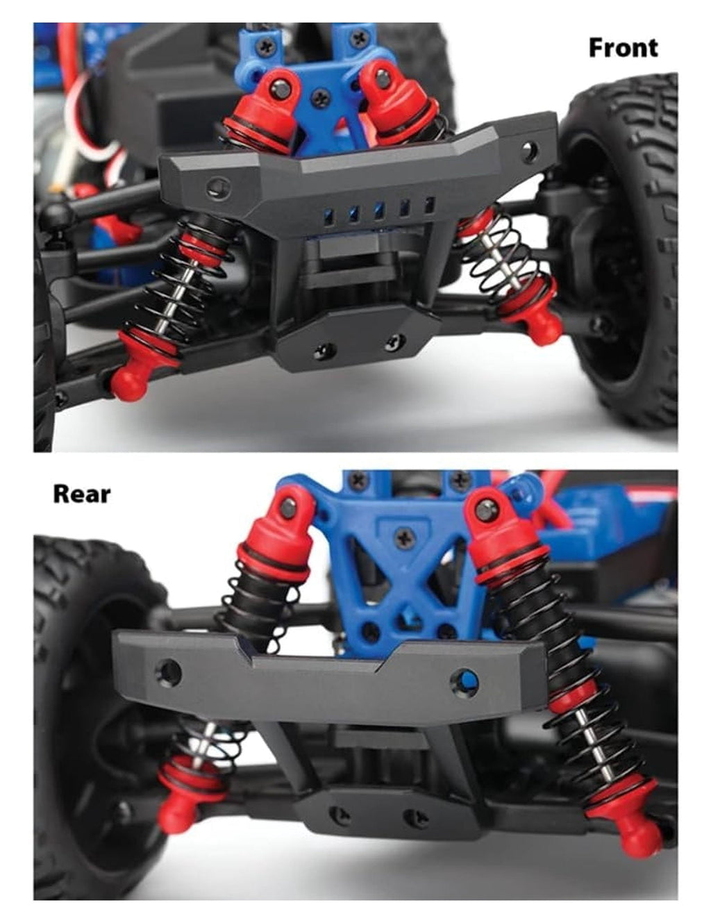 76064-5-REDX LaTrax Desert Prerunner Truck 1/18 Scale 4WD Wall