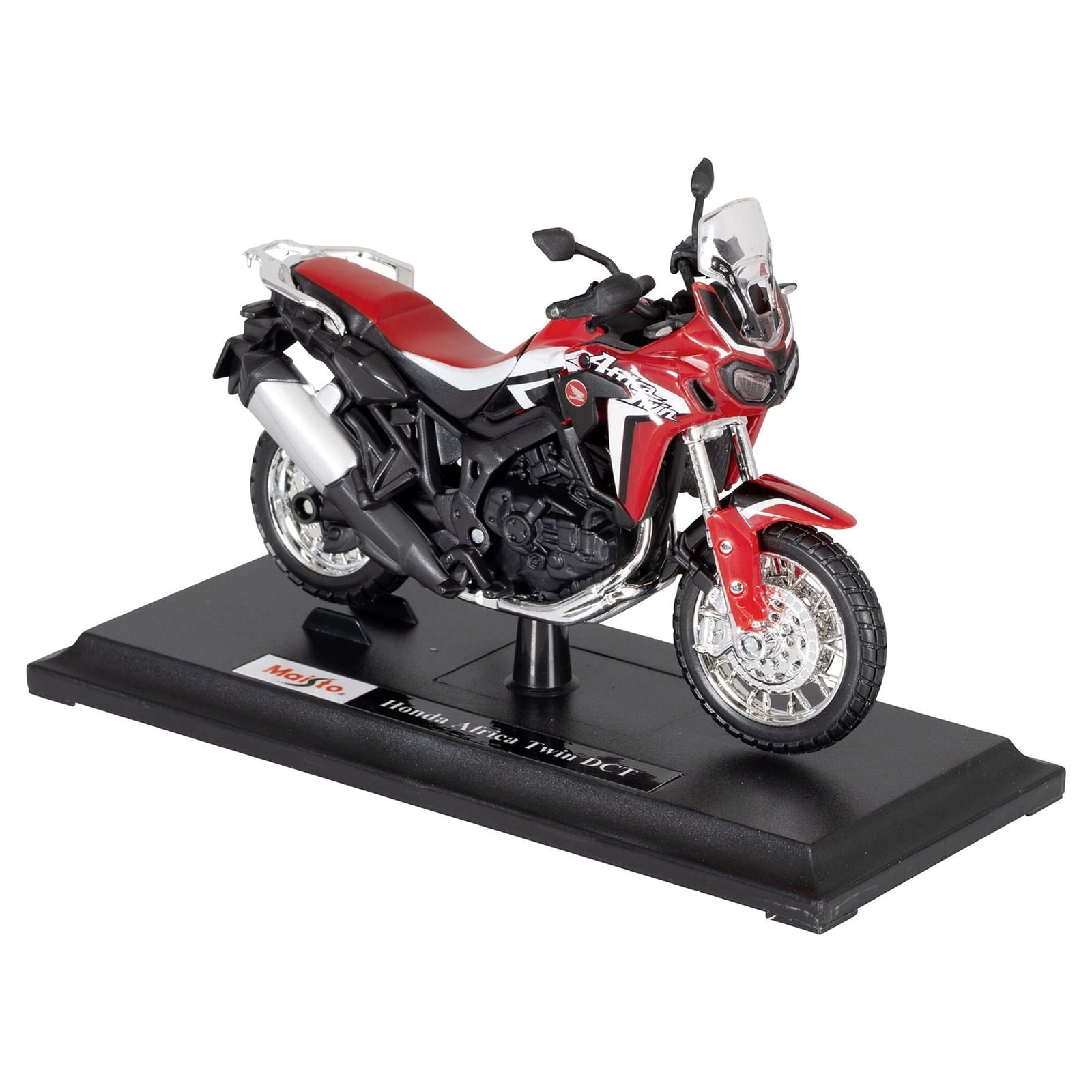 Honda Africa Twin Motorcycle [1:18 scale in Red]