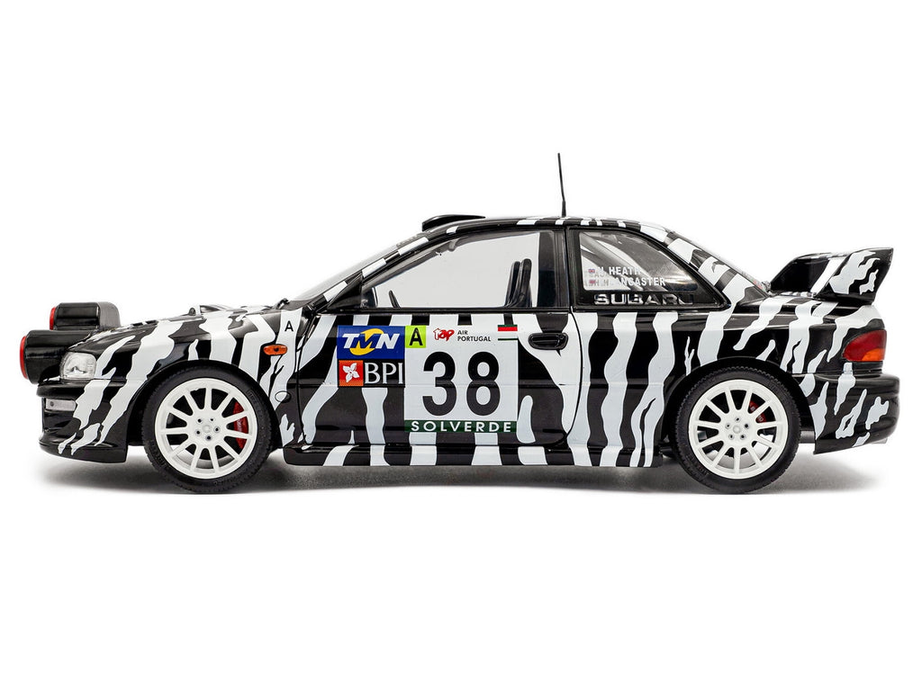 Subaru Impreza S5 WRC99 #38 "Rallye de Portugal" (2001) "Competition" Series 1/18 Diecast Model Car by Solido