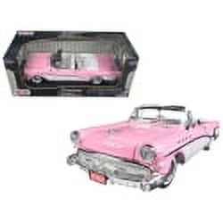 1957 Buick Roadmaster Pink 1/18 Diecast Model Car by Motormax