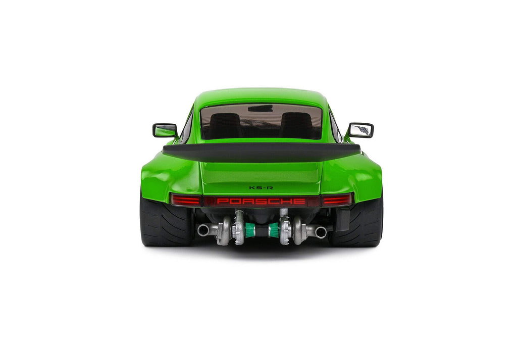 2022 Porsche 911 KS-R Green Metallic 1/18 Diecast Model Car by Solido