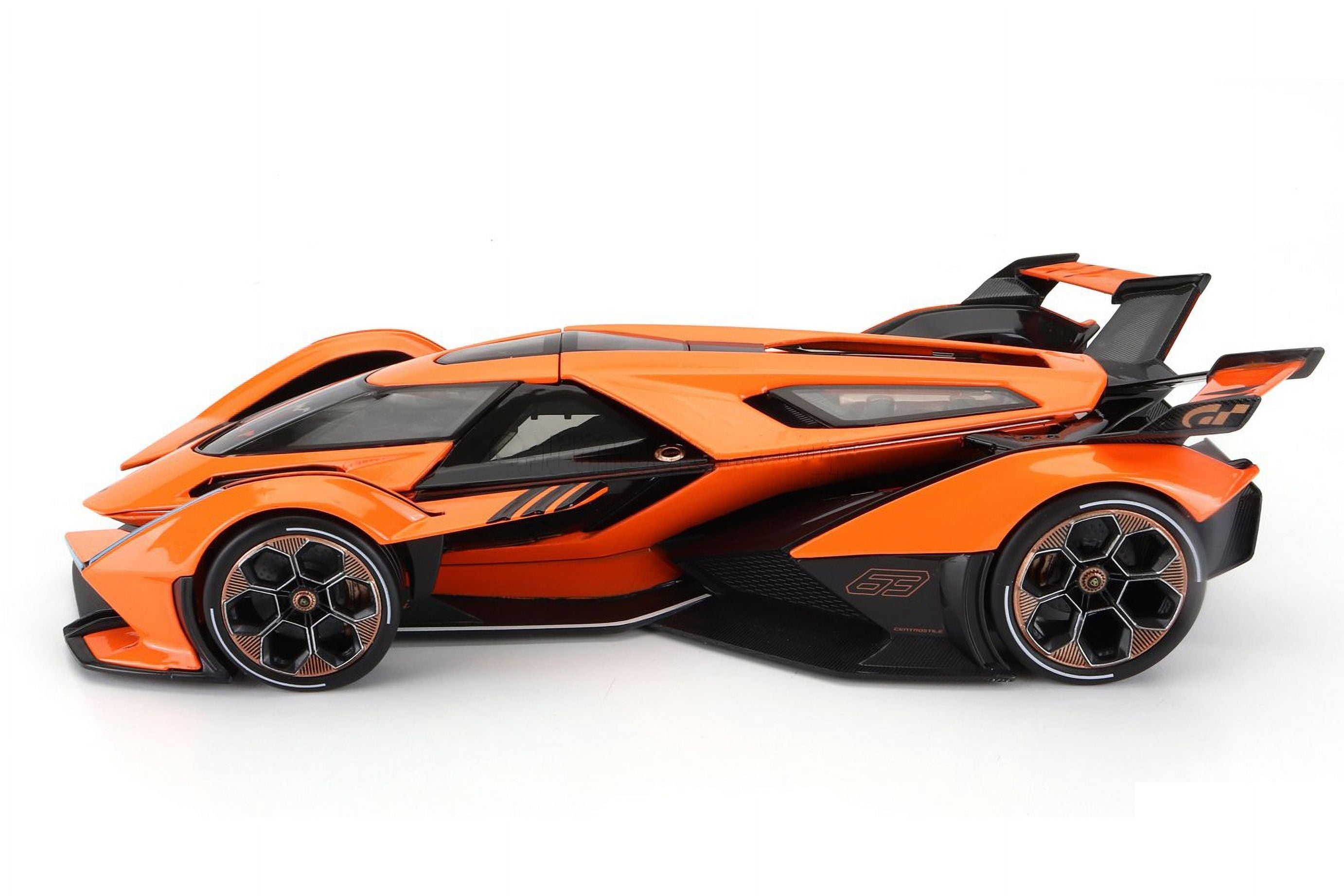 Lamborghini V12 Vision Gran Turismo, Orange - Maisto 31454OR - 1/18 Scale Diecast Model Car