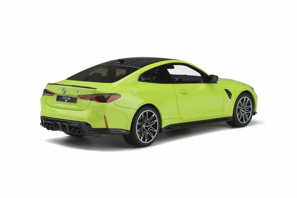 2020 BMW M4 (G82, Sao Paulo Yellow - GT Spirit GT298 - 1/18 scale Resin Model Toy Car