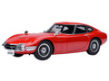 1967 Toyota 2000GT RHD (Right Hand Drive) Red 1/18 Model Car by Autoart