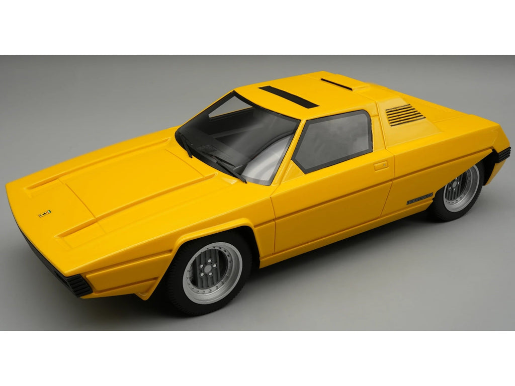 1976 Ferrari 308 GT Rainbow By Bertone Giallo Modena Yellow "Mythos Series" Limited Edition 1/18 Model Car by Tecnomodel