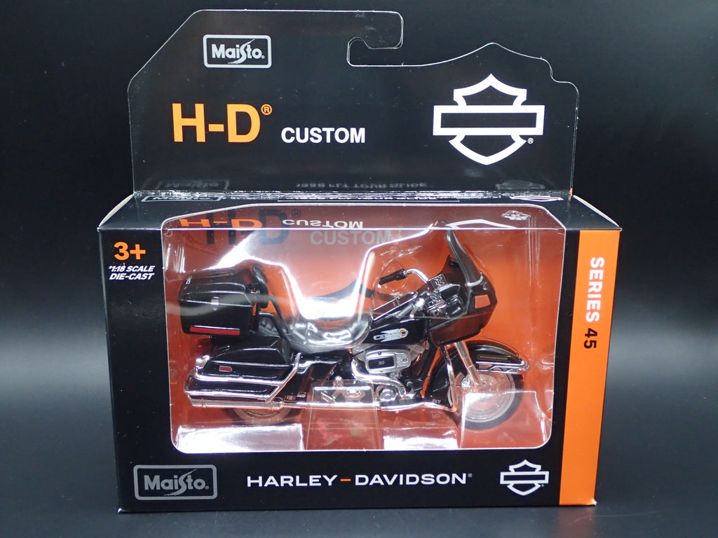 1988 FLT TOUR GLIDE HARLEY DAVIDSON MOTORCYCLE SERIES 45 1/18 DIECAST MODEL