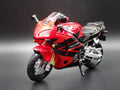 Open Box HONDA CBR600RR SPORT BIKE MOTORCYCLE RED 1/18 SCALE DIORAMA DIECAST MODEL BIKE