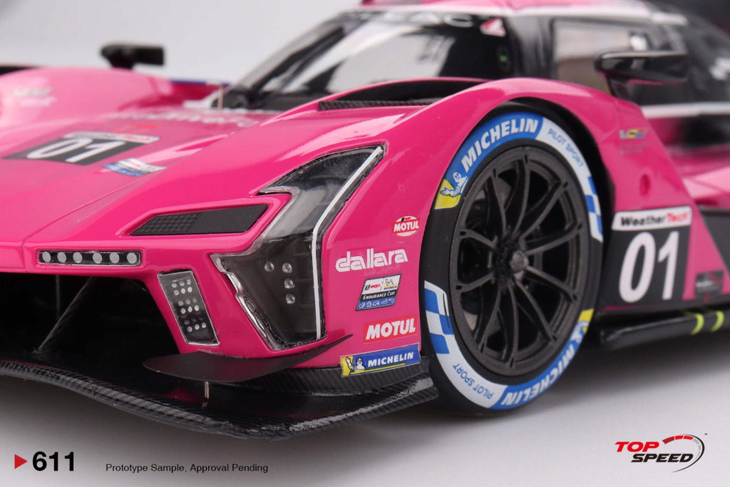 Cadillac V-Series.R #01 "Cadillac Racing" Winner IMSA "Petit Le Mans" (2024) 1/18 Model Car by Top Speed