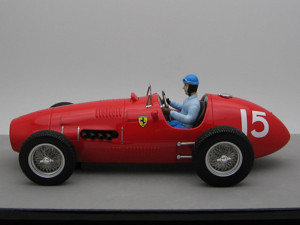 Ferrari 500 #15 Alberto Ascari Winner "F2 England GP" (1952) w/Driver Figure Ltd Ed to 70 pieces 1/18 Model Car by Tecnomodel