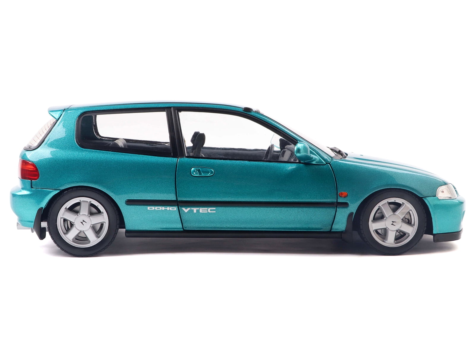1991 Honda Civic (EG6) RHD (Right Hand Drive) Aztec Green Metallic 1/18 Diecast Model Car by Solido