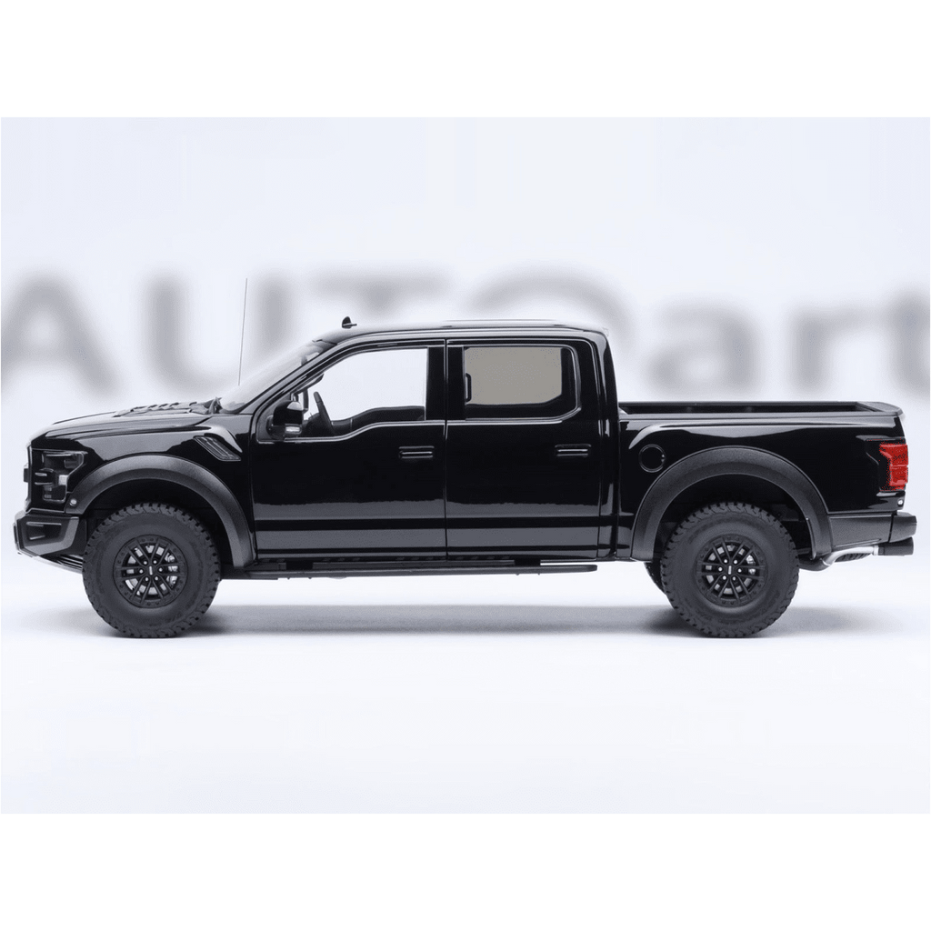 2019 Ford F-150 Raptor Pickup Truck Velocity Blue 1/18 Model Car by Autoart