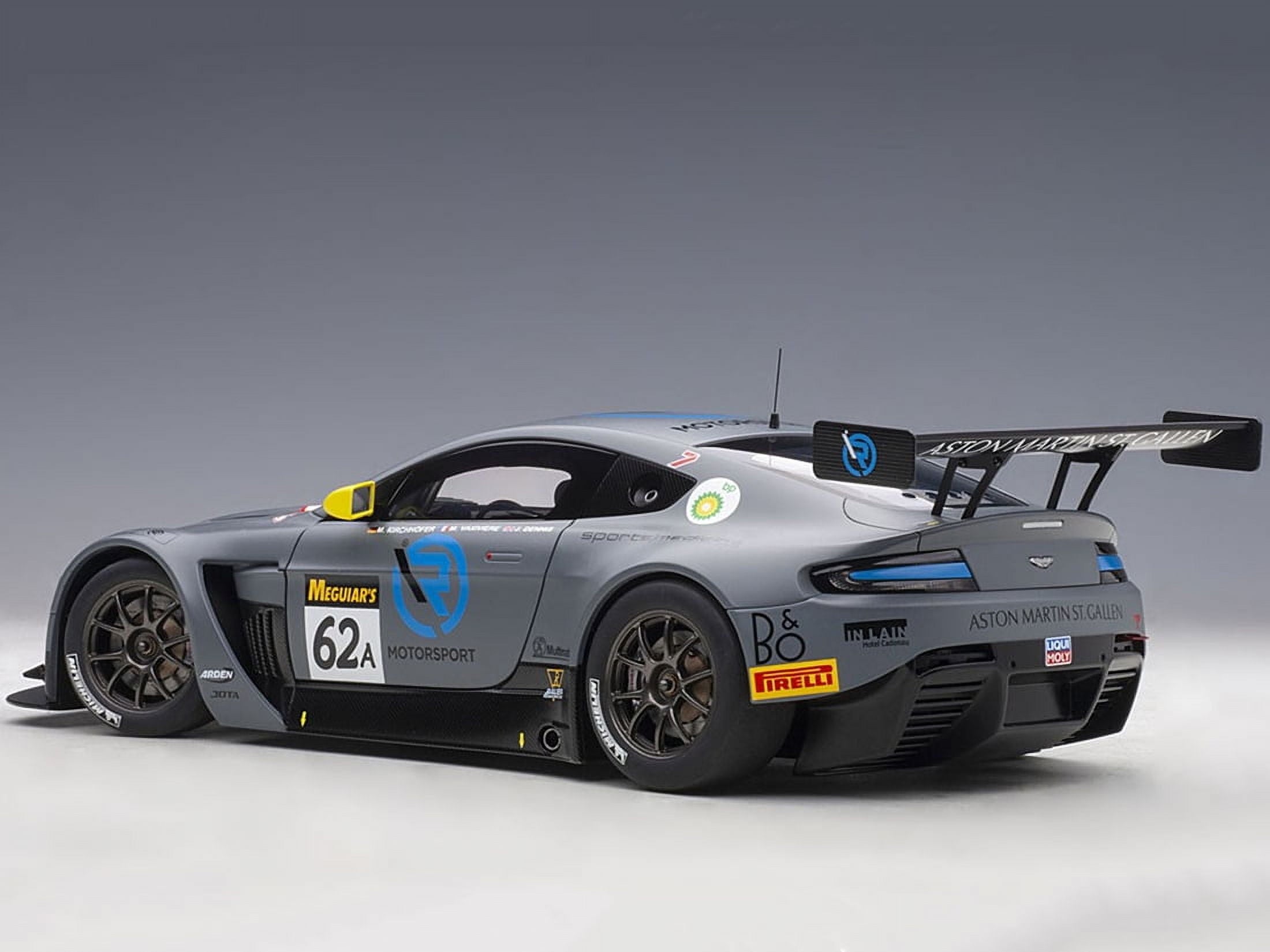 Aston Martin Vantage V12 GT3 #62A J. Dennis - M. Vaxiviere - M. Kirchhoefer Team R-Motorsport Bathurst 12H (2019) 1/18 Model Car by Autoart