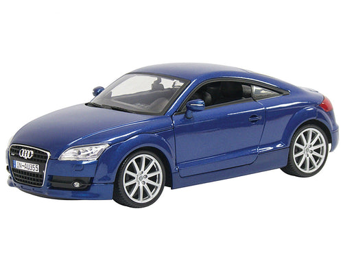 2007 Audi TT Blue 1/18 Diecast Car Model by Motormax