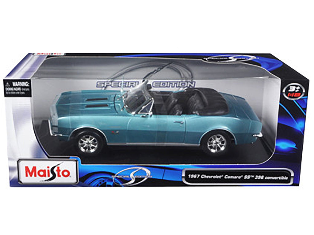 Maisto Convertible Turquoise New Car and Truck Play Vehicles, Diecast