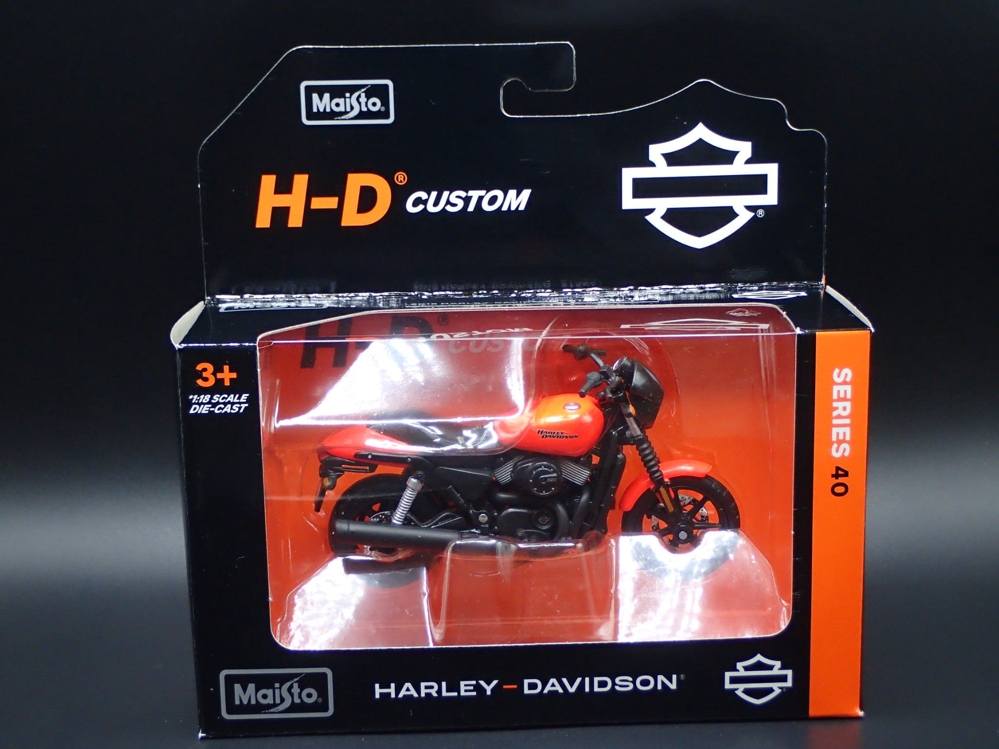 2015 15 STREET 750 HARLEY DAVIDSON MOTORCYCLE MAISTO SERIES 40 1/18 MODEL BIKE