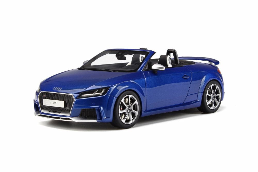2016 Audi TT RS Roadster, Blue - GT Spirit GT209 - 1/18 scale Resin Model Toy Car