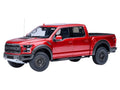 2019 Ford F-150 Raptor Pickup Truck Ruby Red Metallic 1/18 Model Car by Autoart