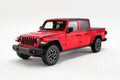 2019 Jeep Gladiator Rubicon Pickup Truck, Firecracker Red - GT Spirit US024 - 1/18 scale Resin Model Toy Car