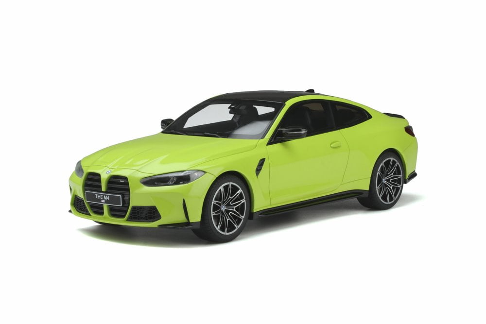 2020 BMW M4 (G82, Sao Paulo Yellow - GT Spirit GT298 - 1/18 scale Resin Model Toy Car