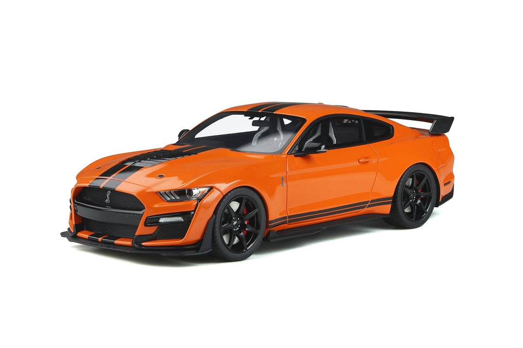 2020 Ford Mustang Shelby GT500, Twister Orange - GT Spirit US035 - 1/18 scale Resin Model Toy Car