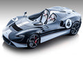 2020 McLaren Elva Convertible #4 Black w/Silver Accents "Exclusive Collection" Ltd Ed to 79 pcs 1/18 Model Car by Tecnomodel