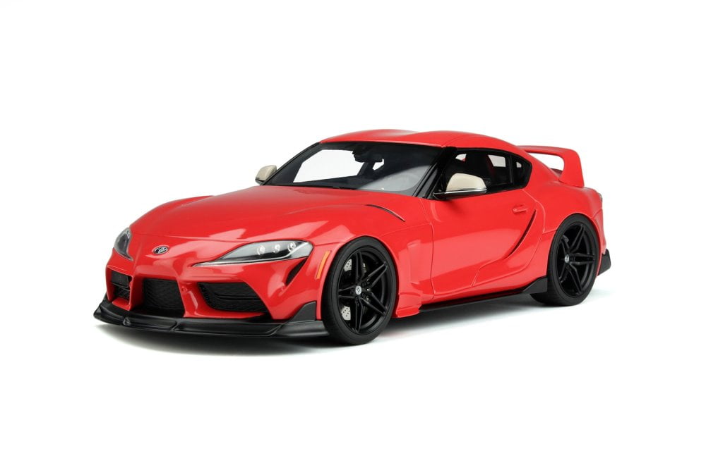 2020 Toyota Supra GR Heritage Edition, Red - GT Spirit GT339 - 1/18 scale Resin Model Toy Car